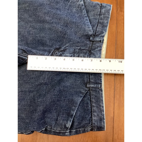 The Limited Womens Dark Wash Flare Leg Denim Jeans Size 6 small flaw - Picture 3 of 10